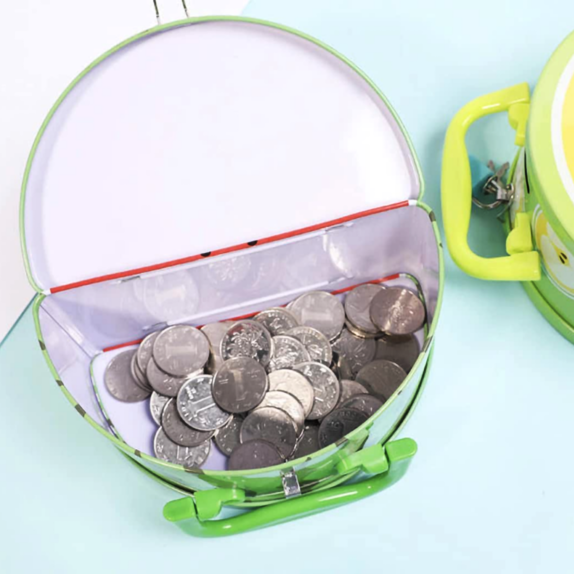 Metal Fruit Piggy Bank