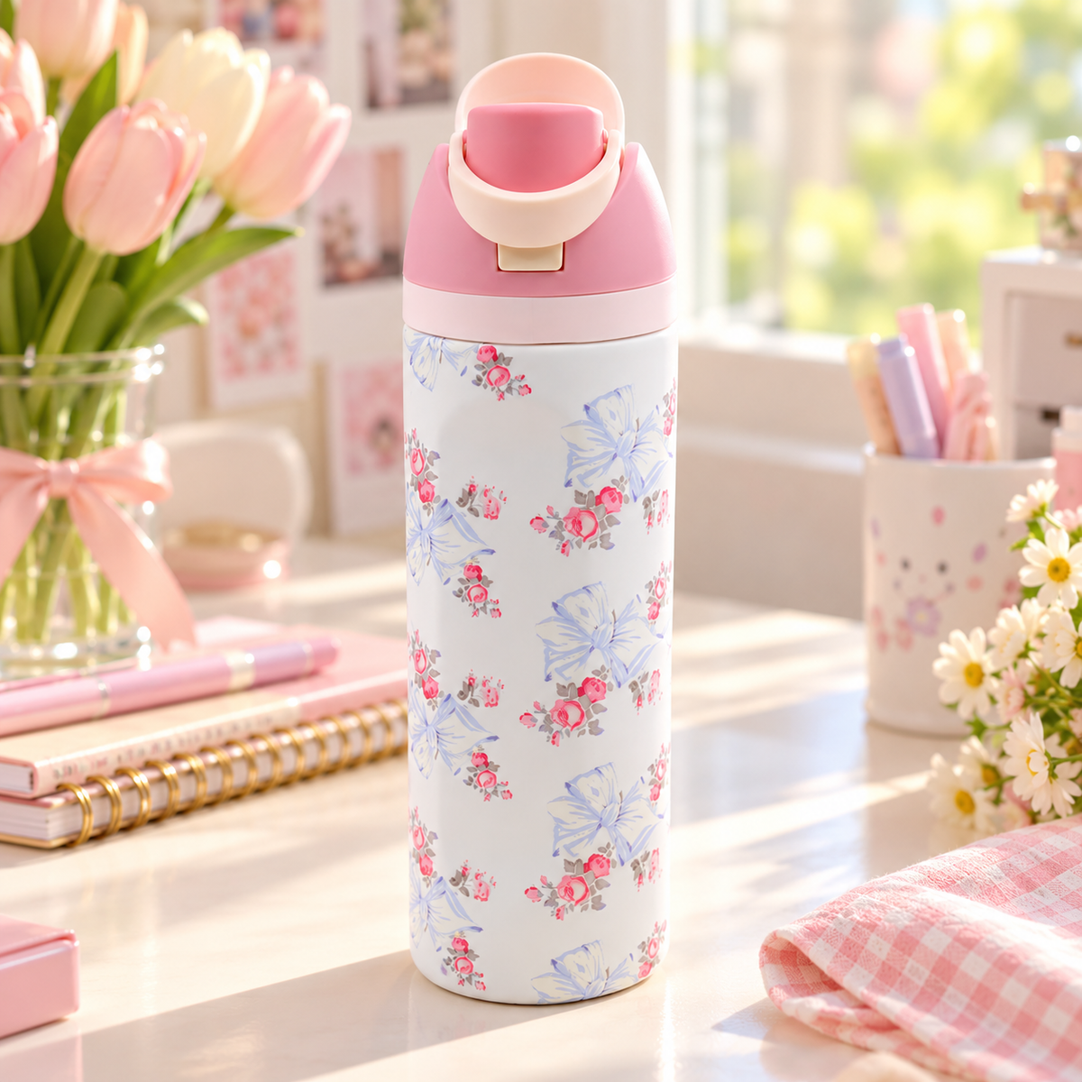 Bow Charm Bottle