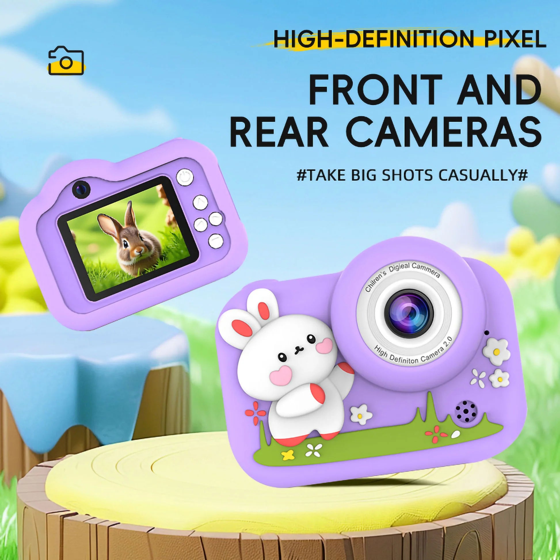 BunnyVision Kids Dual Camera