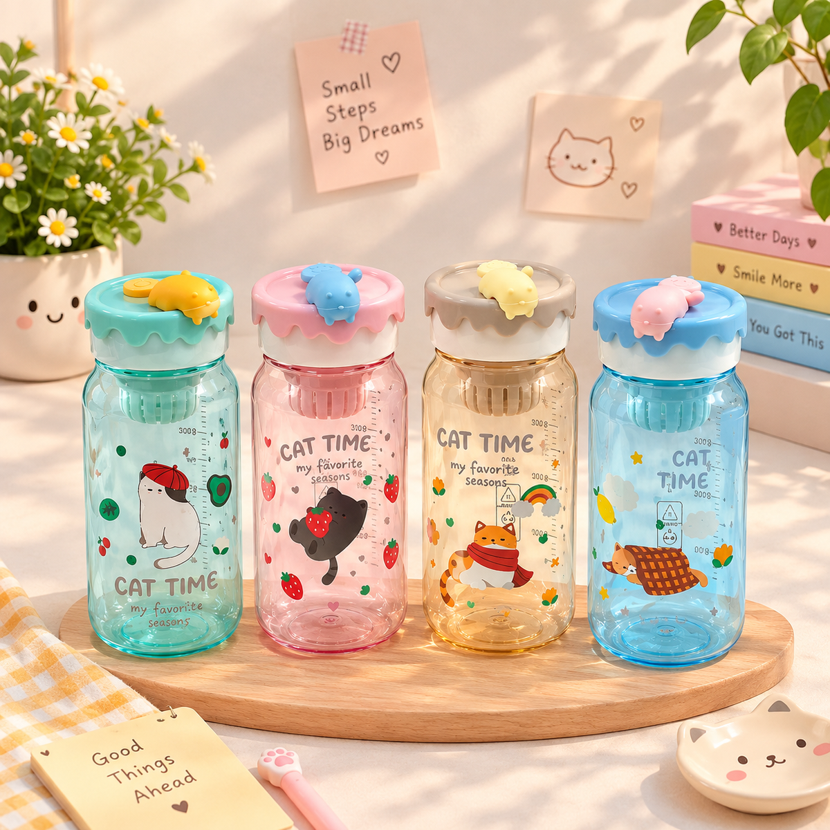 Cat Time Bottle