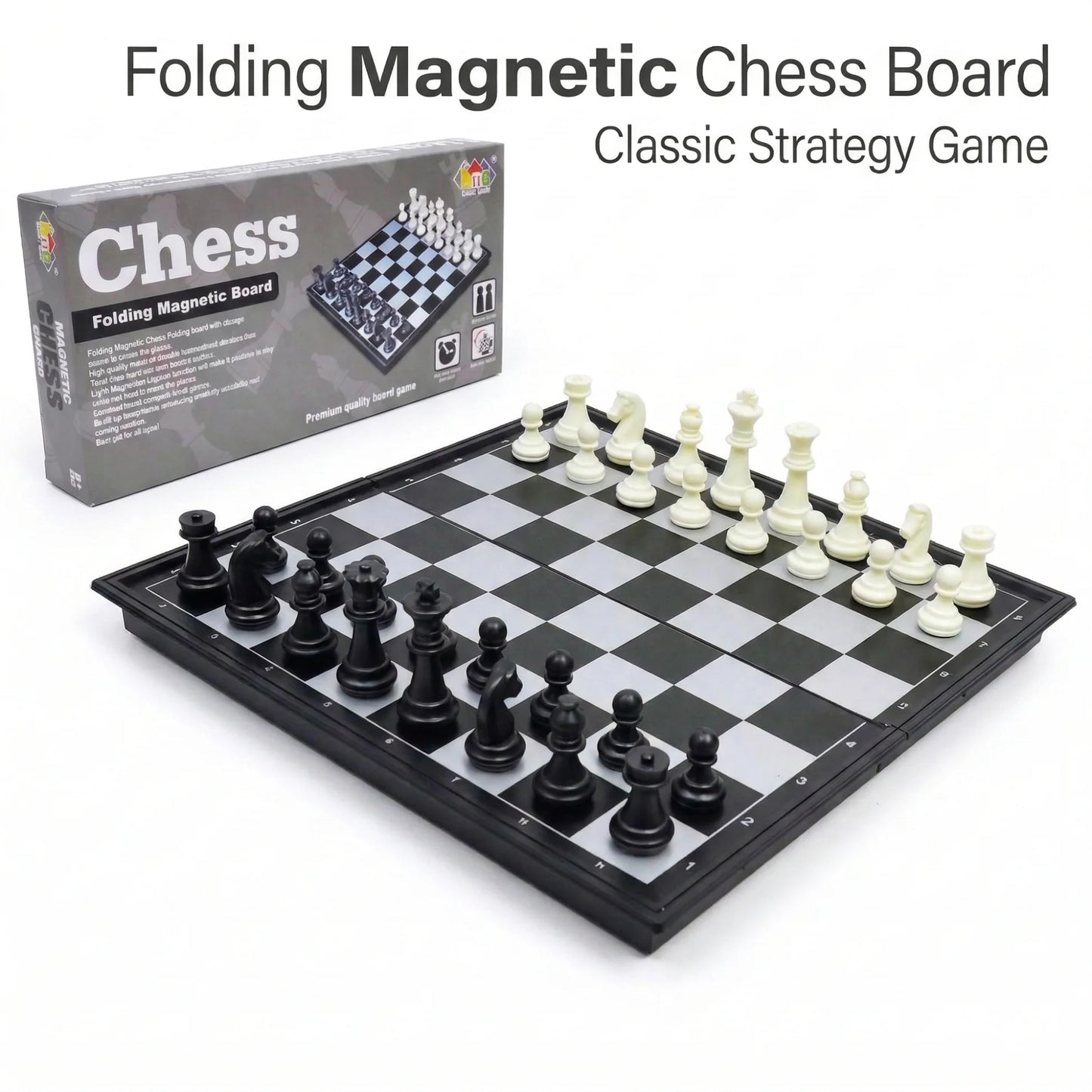 Folding Magnetic Chess Board