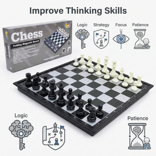 Folding Magnetic Chess Board