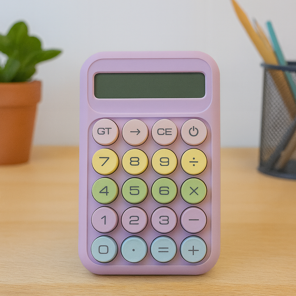 Cute Count – Pastel Button Calculator