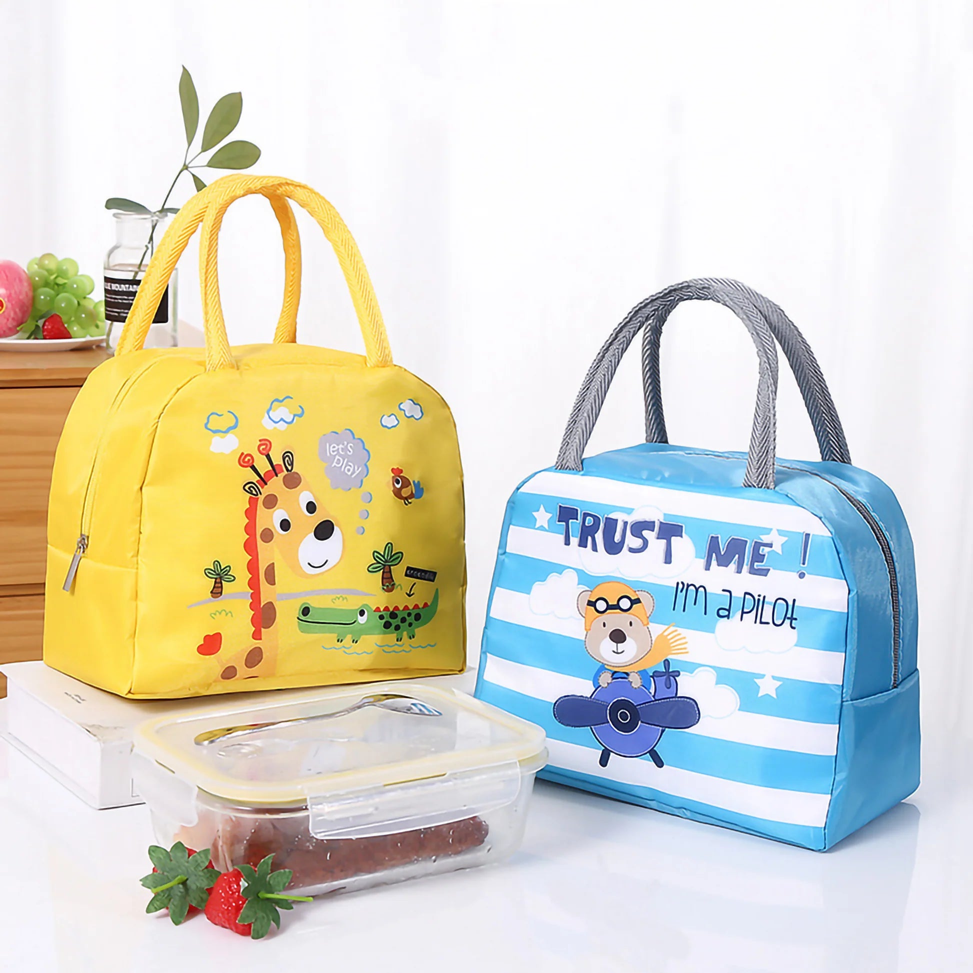 Cute & Cool Animal Thermal Lunch Bags