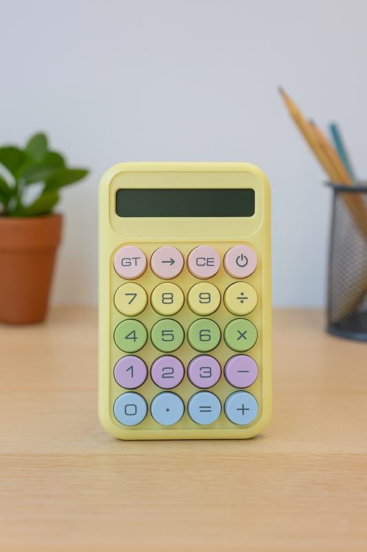 Cute Count – Pastel Button Calculator