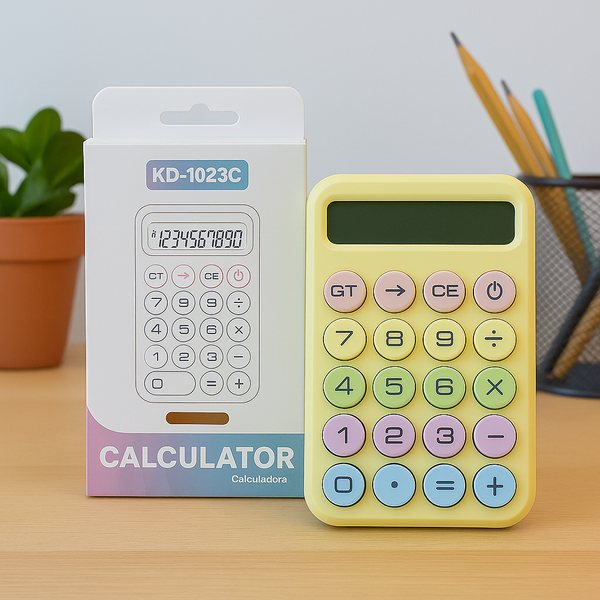 Cute Count – Pastel Button Calculator
