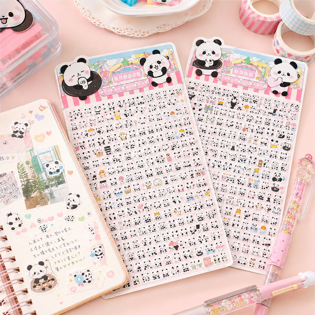 Panda Mania Stickers