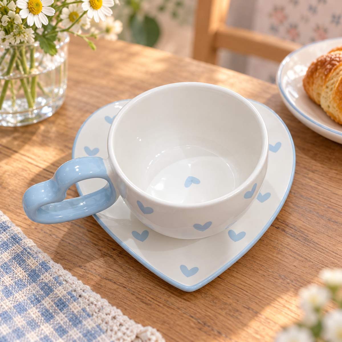 Blueberry Heart cup