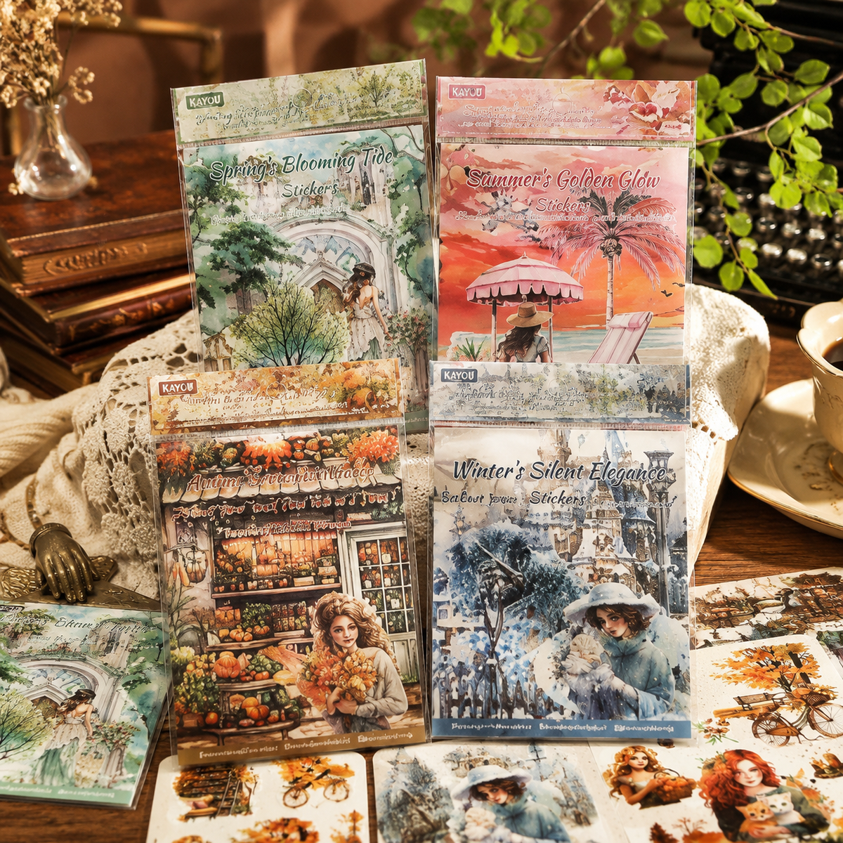 Seasonal Stories Decorative Sticker Book