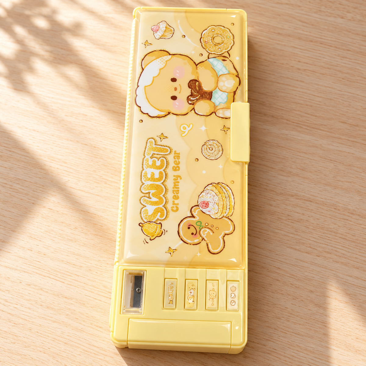 Creamy Bear Pencil Box