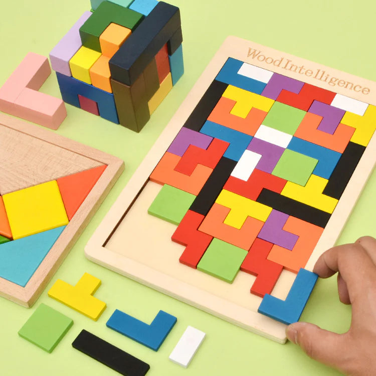 Wooden Intelligence Puzzle