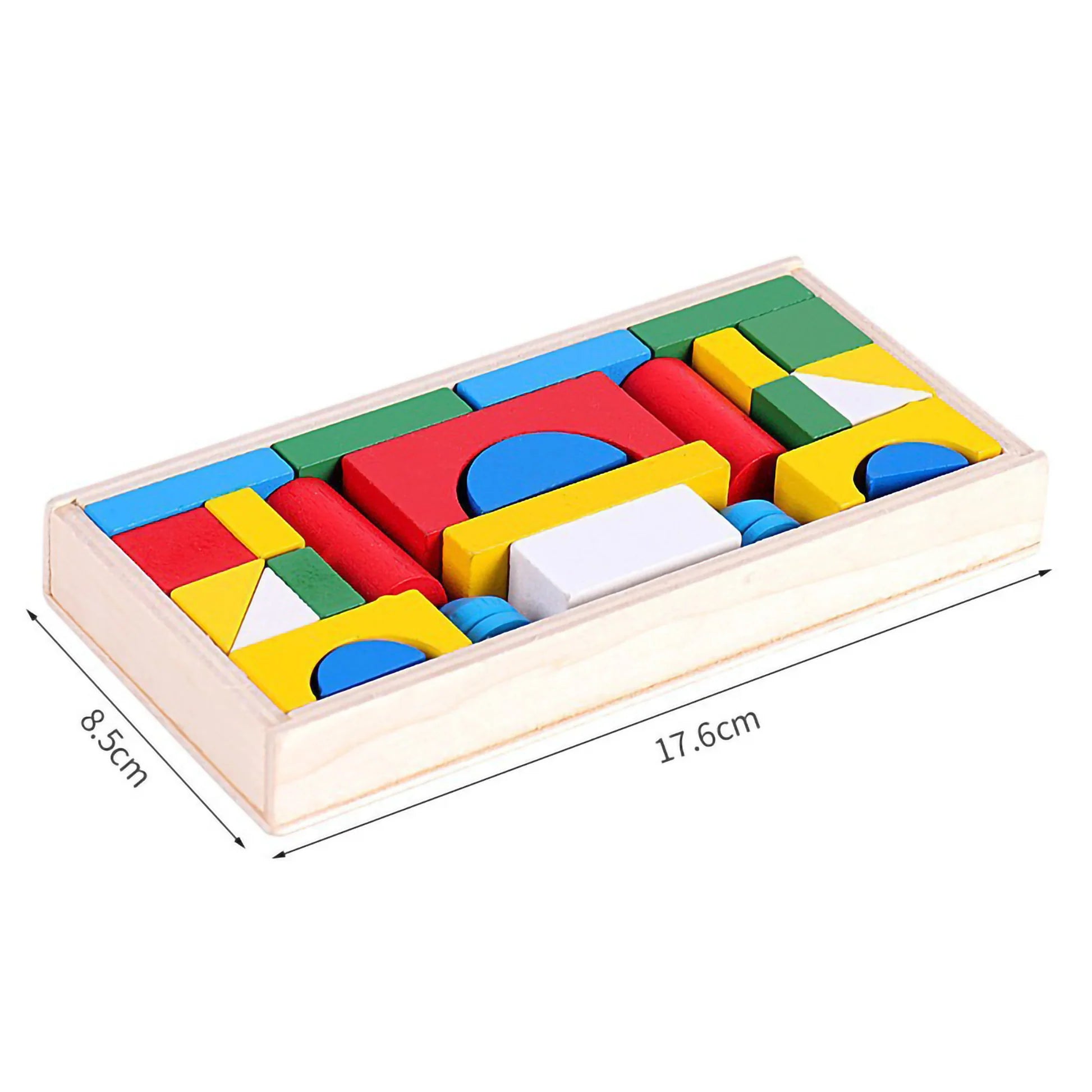 Smart Build Wooden Blocks – Fun Learning Toy for Kids