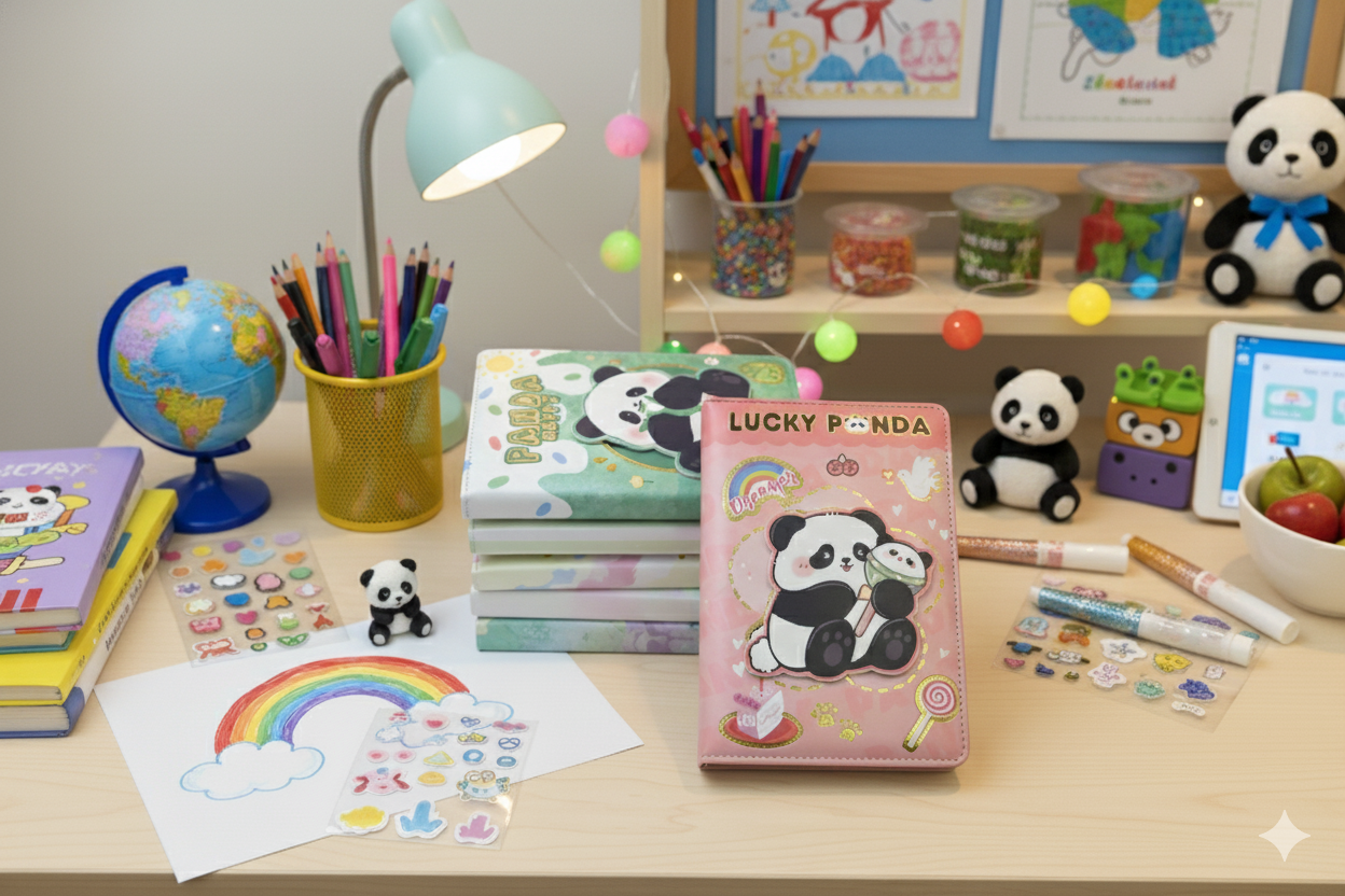 Lucky Panda Desk Buddy