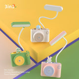 3-in-1 360° Flexible LED Lamp with Pen Holder & Sharpener