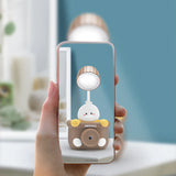 3-in-1 Kids USB Rechargeable Night Lamp + Sharpener & Pen Stand