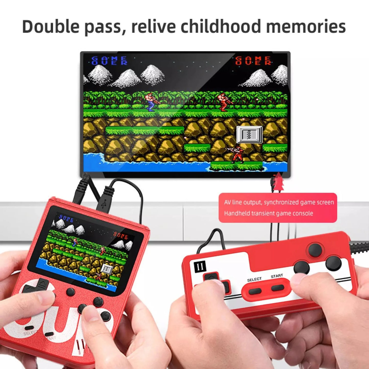 ClassicPlay 400 Console – Retro Action Edition