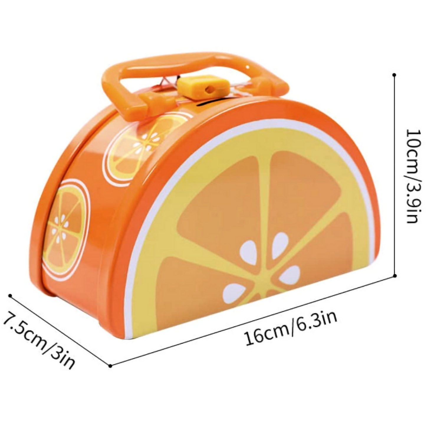 Metal Fruit Piggy Bank