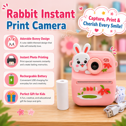 Bunny Print Camera
