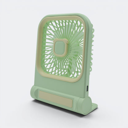 Mint Bear Foldable Fan