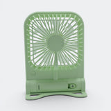 Mint Bear Foldable Fan