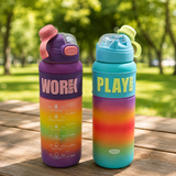 Color Wave Hydration Bottle