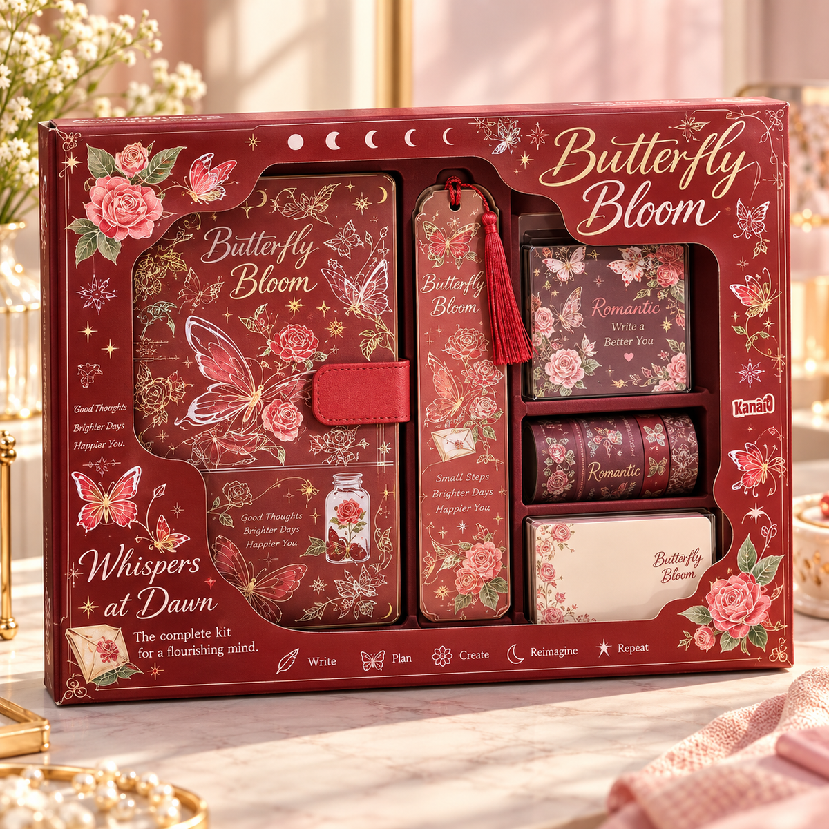 Butterfly Bloom Journal Set