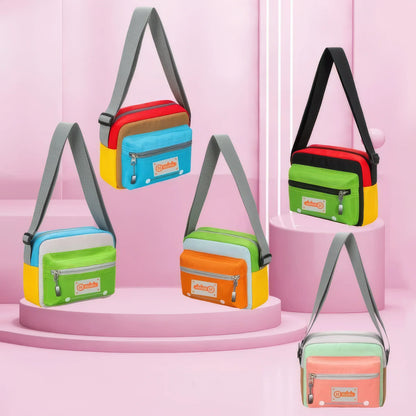 Casual Multi-Color Sling Bag