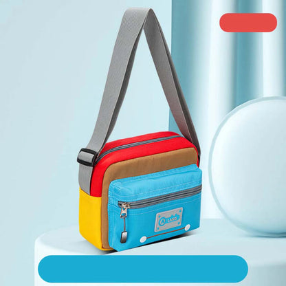 Casual Multi-Color Sling Bag