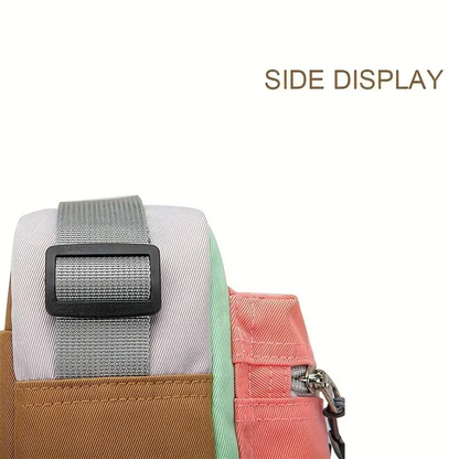 Casual Multi-Color Sling Bag
