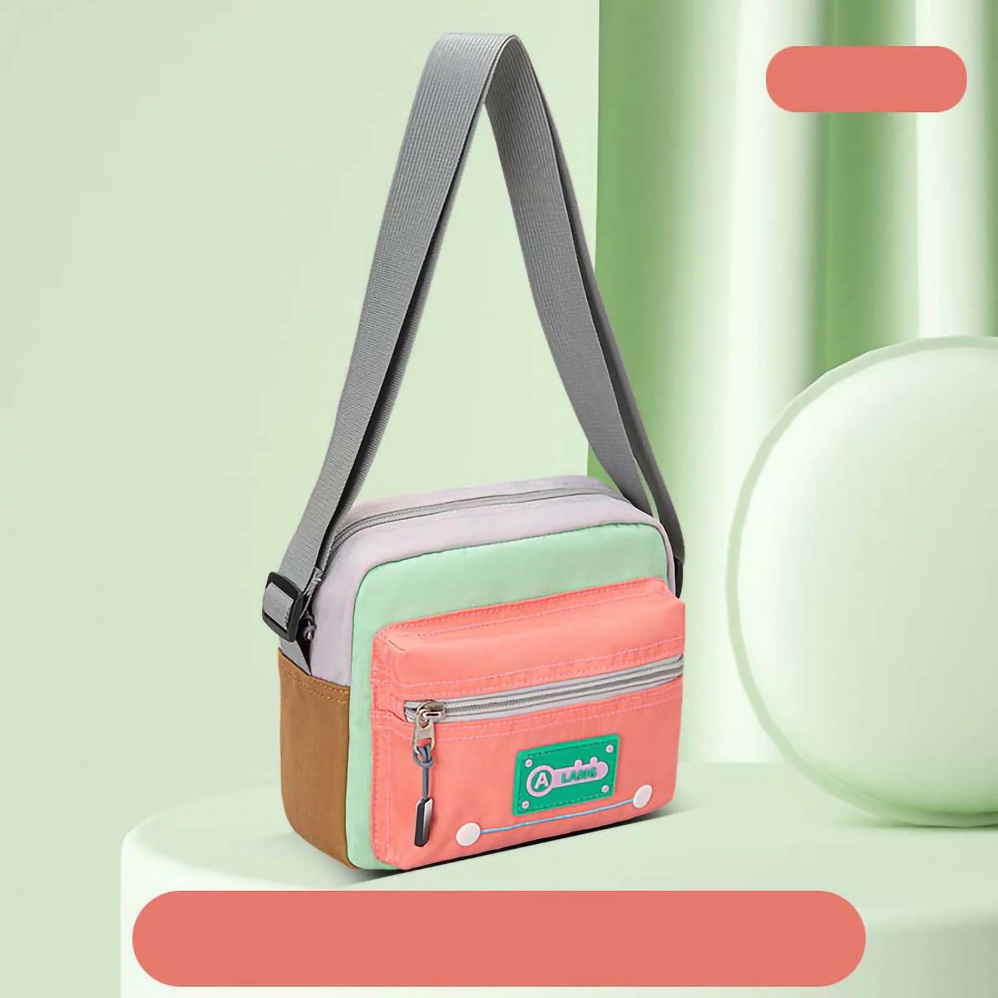 Casual Multi-Color Sling Bag