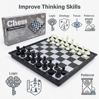 Folding Magnetic Chess Board