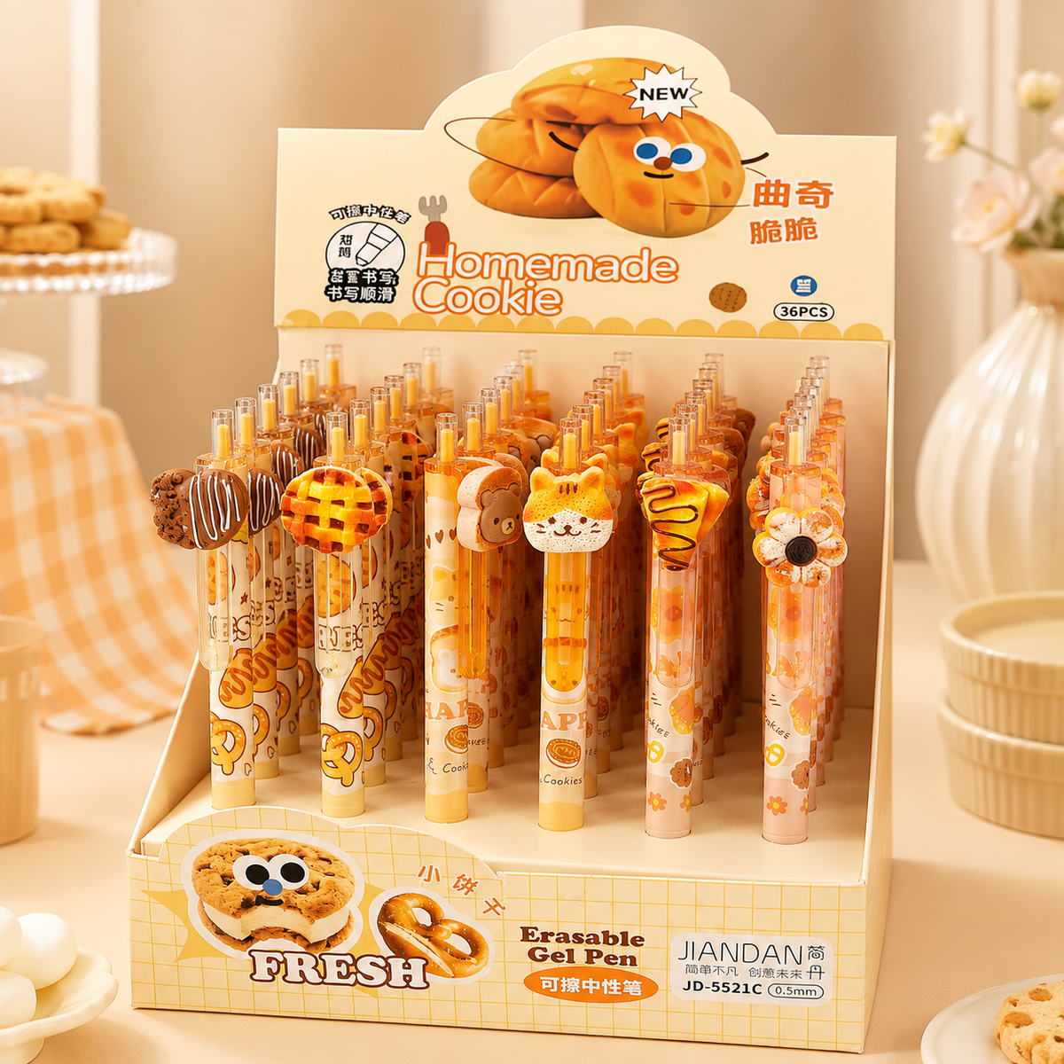 Cookie Pop Erasable Gel Pen