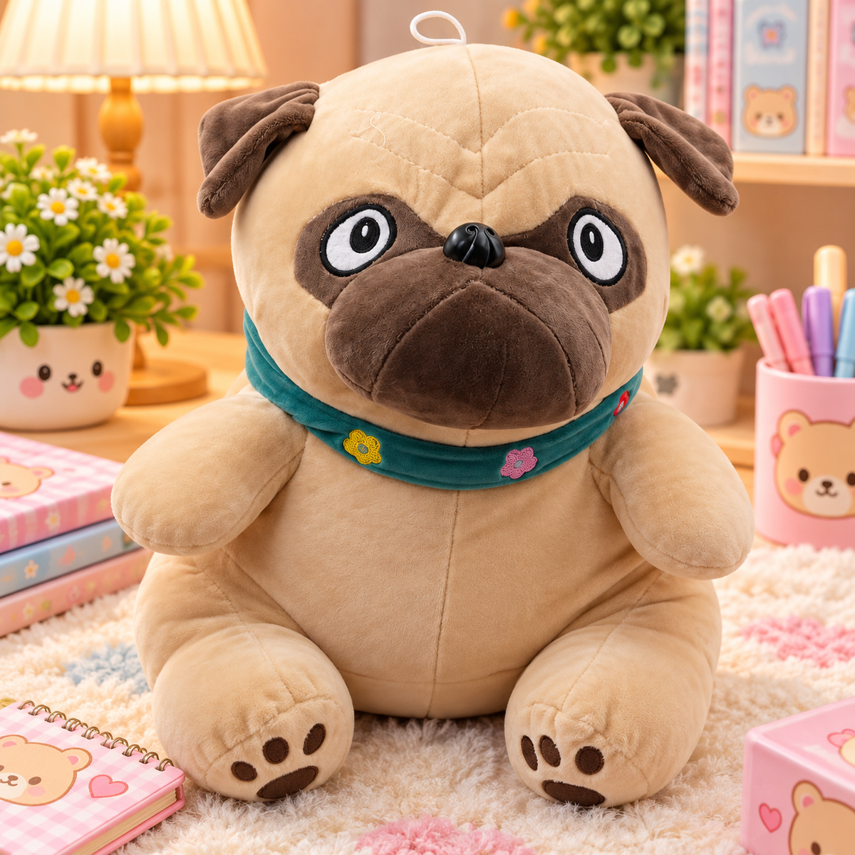 Toffee Pug Plush
