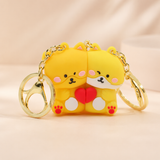Cuddle Kitty Keychain