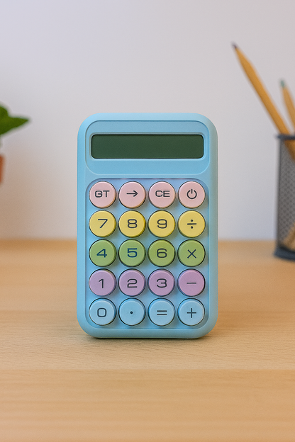 Cute Count – Pastel Button Calculator