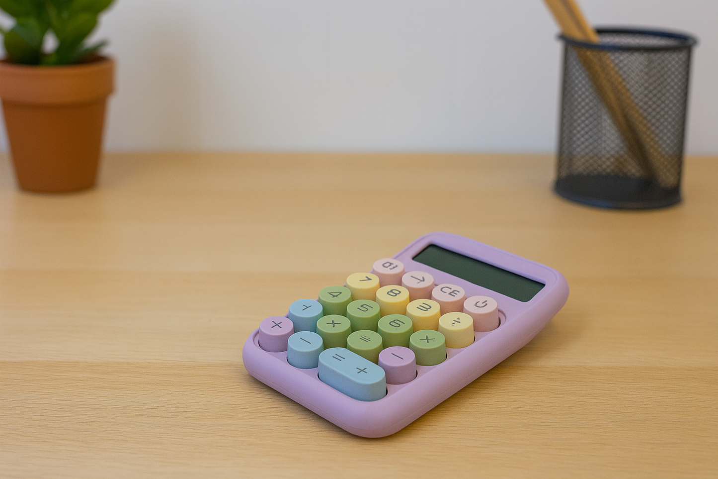 Cute Count – Pastel Button Calculator