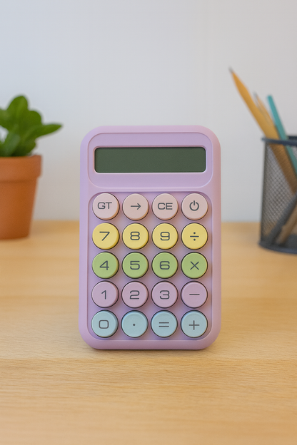 Cute Count – Pastel Button Calculator