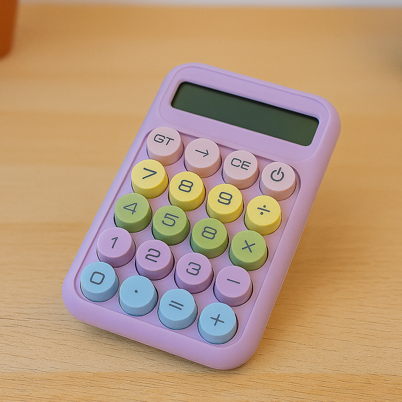 Cute Count – Pastel Button Calculator