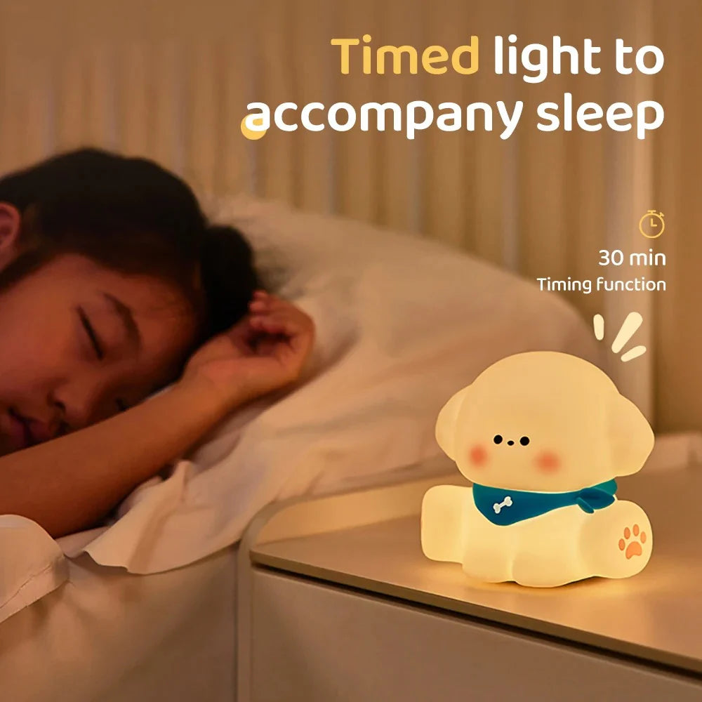 Cute Puppy Lamp