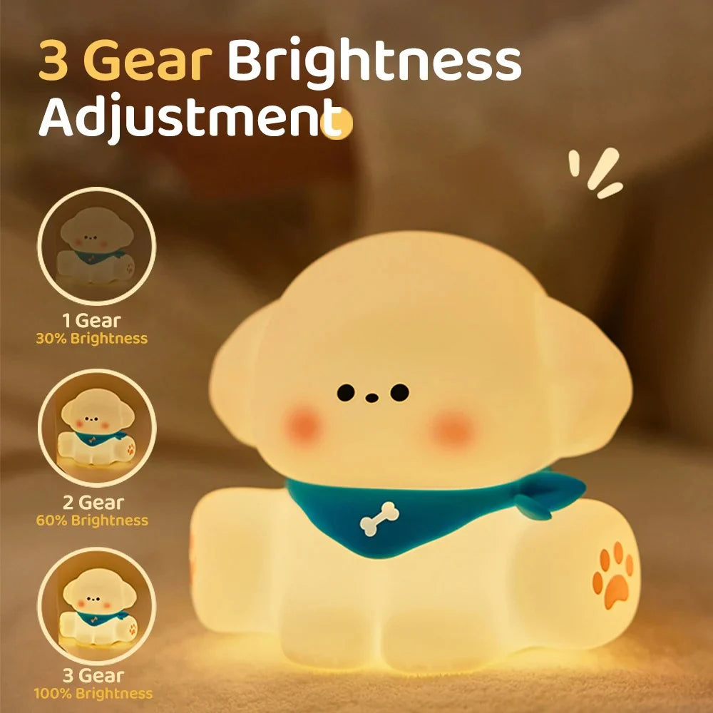 Cute Puppy Lamp