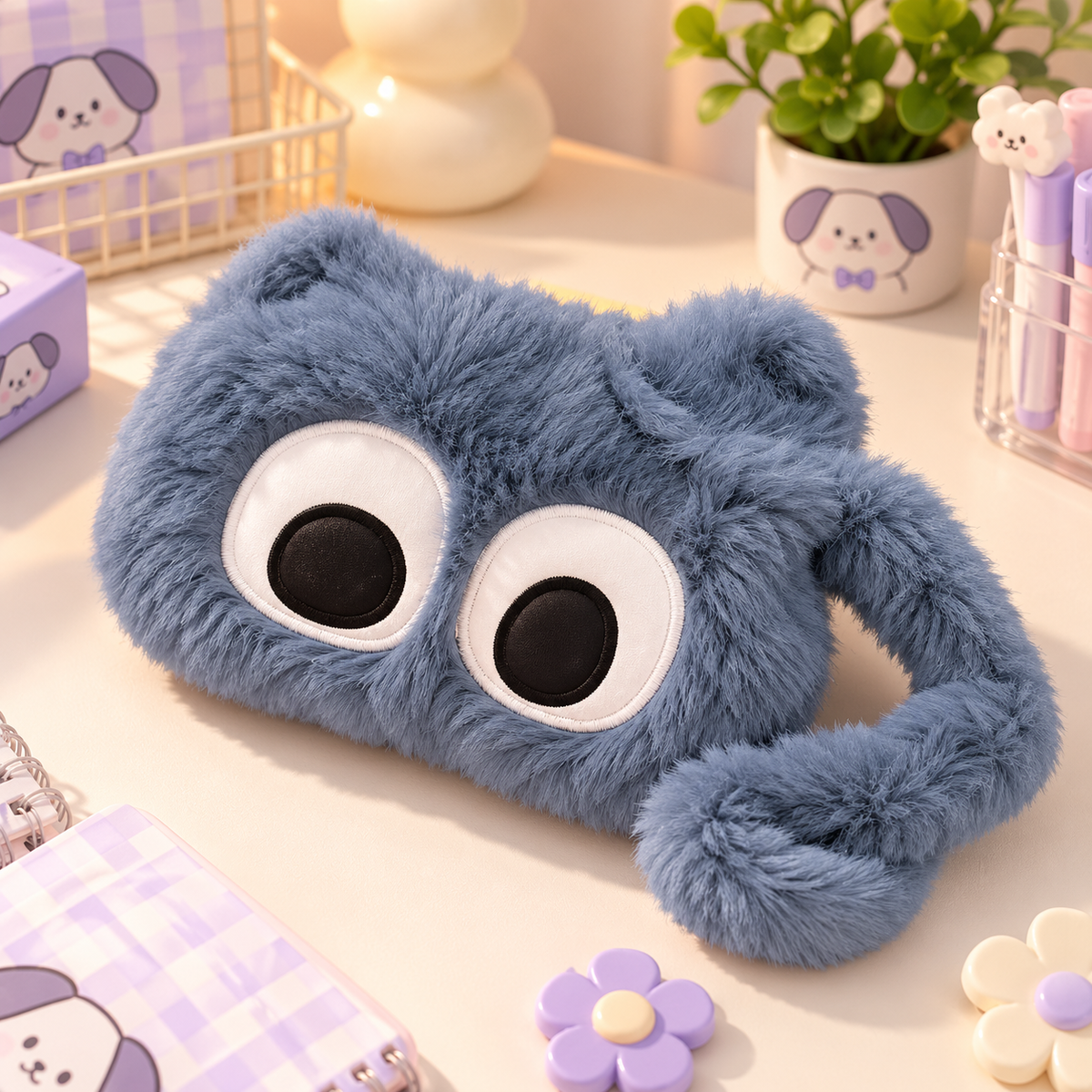 Fluffy Eye Bag