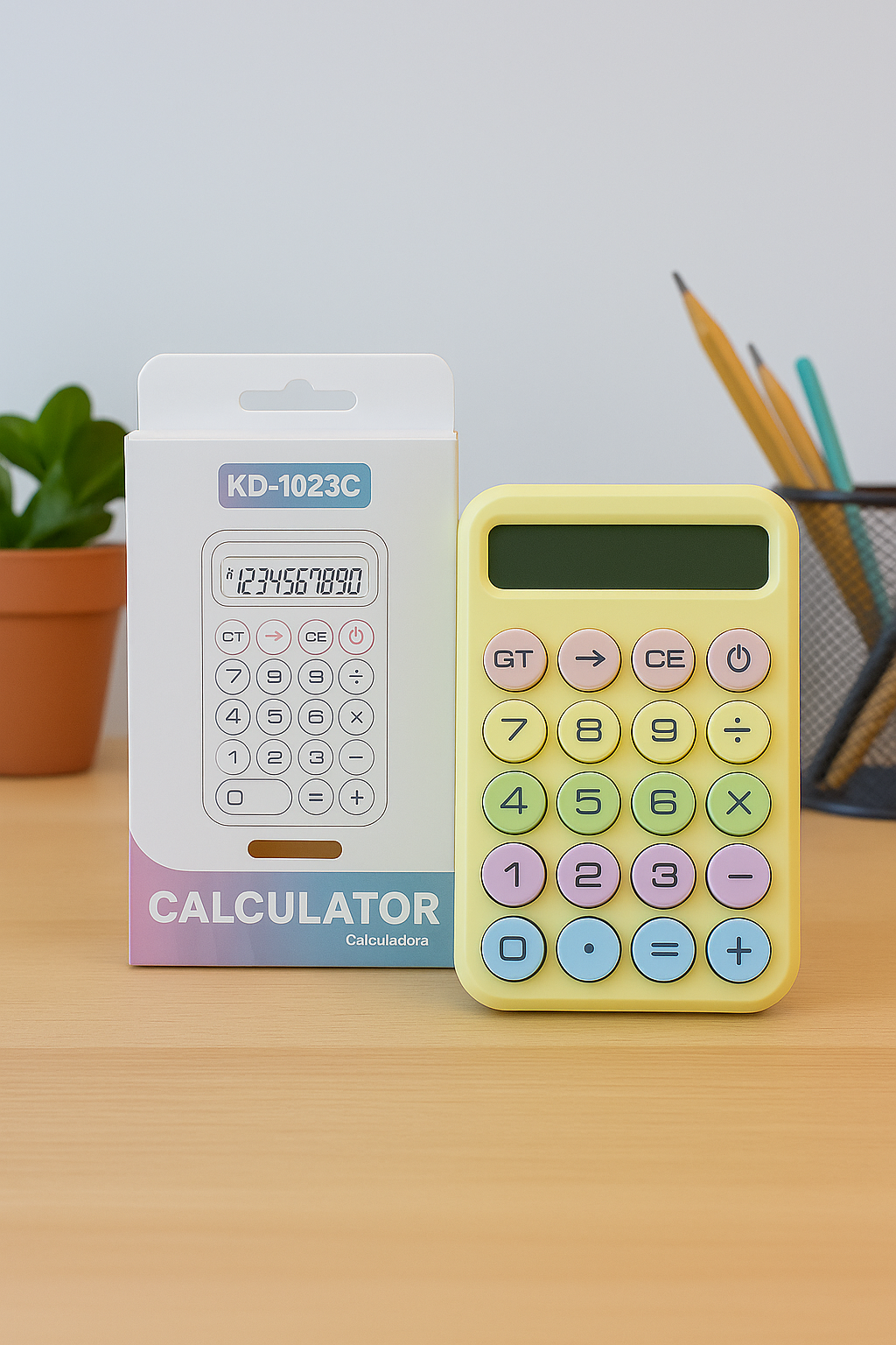 Cute Count – Pastel Button Calculator