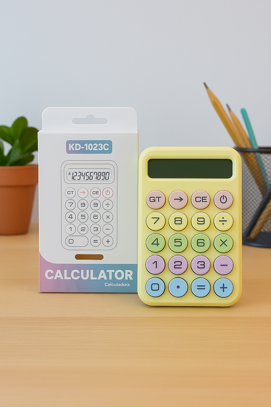 Cute Count – Pastel Button Calculator