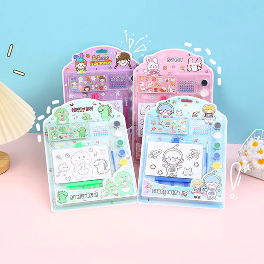 Cute Art Coloring Kit
