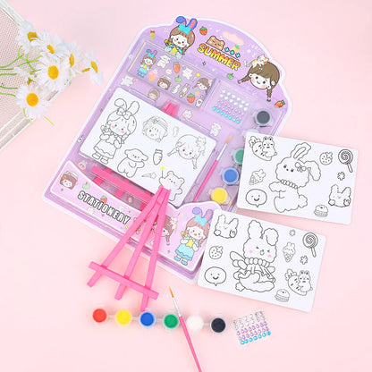 Cute Art Coloring Kit