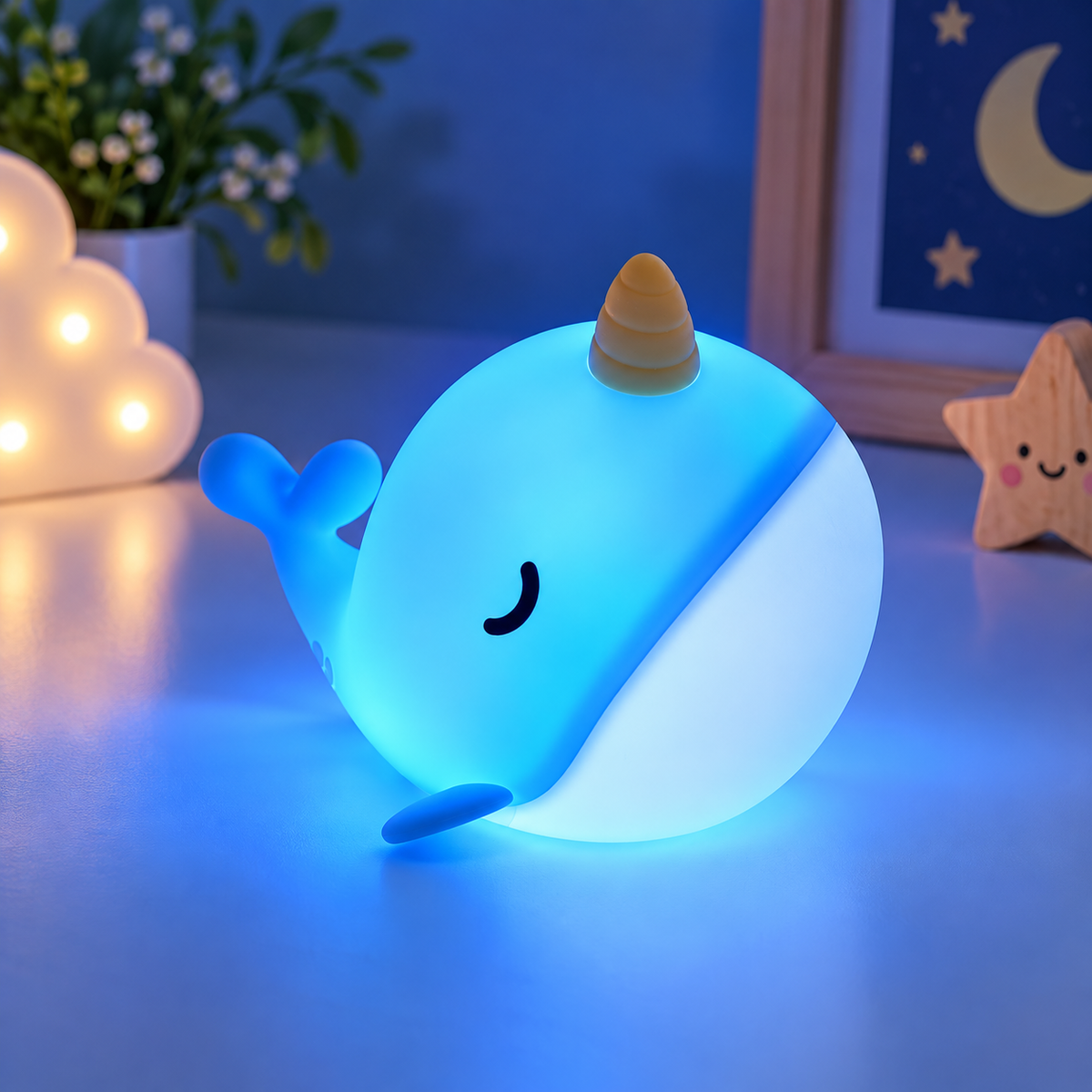 Blue Whale Lamp