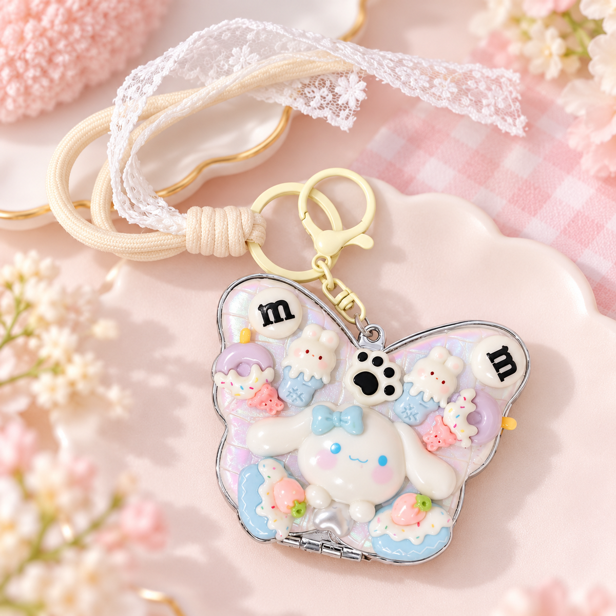 Angel Puff Mirror