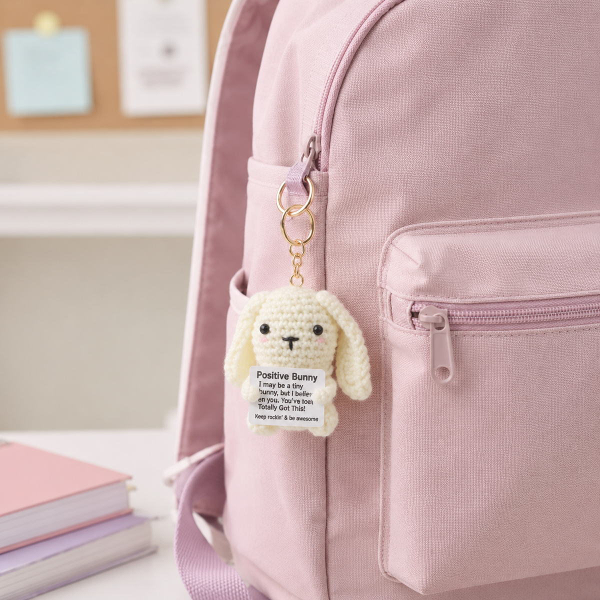Floppy Bunny Keychain