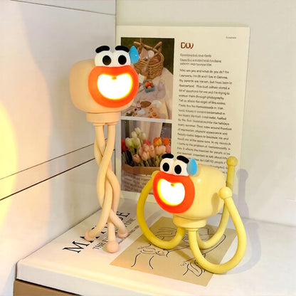 Cute Octopus LED Night Lamp & Phone Holder