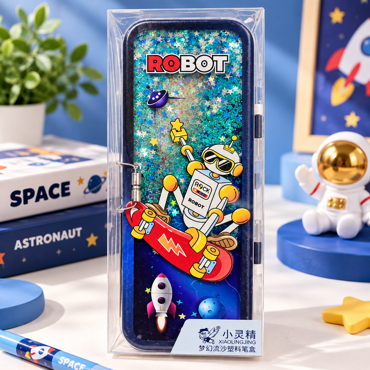 Robo Pencil Box